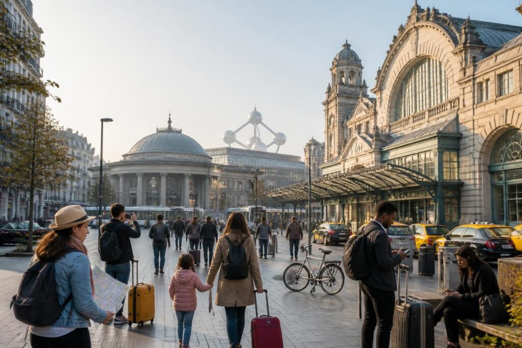 découvrez bruxelles facilement en partant de ses gares principales. ce guide pratique vous accompagne pour explorer la ville et ses incontournables dès votre arrivée.